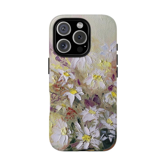 Wild Daisy Bouquet2 Phone Case – Original Painting by Alina Madan Art