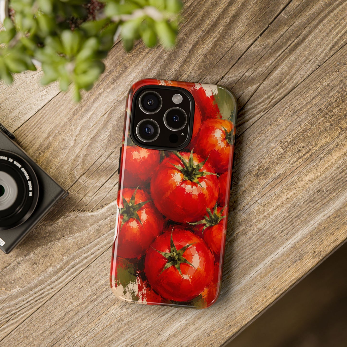 Tomato Harvest Phone Case | Designed by Alina Madan Art