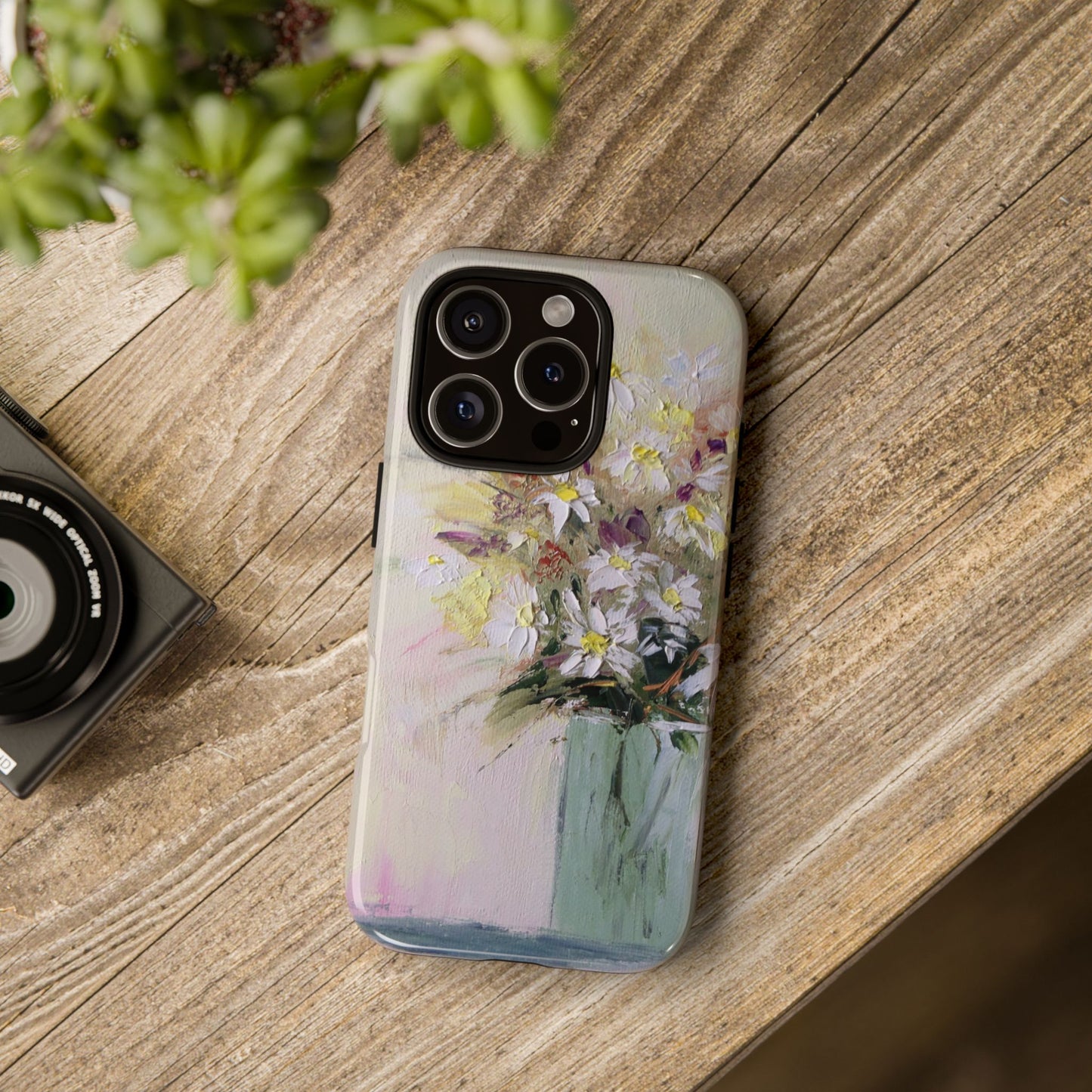 Wild Daisy Bouquet Phone Case – Original Painting by Alina Madan Art