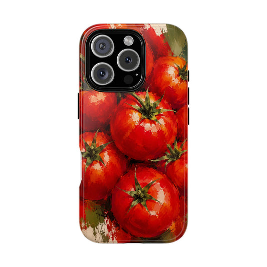 Tomato Harvest Phone Case | Designed by Alina Madan Art
