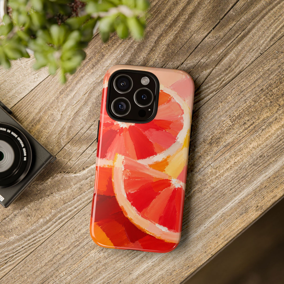 Ruby Grapefruit Phone Case – Designed by Alina Madan Art