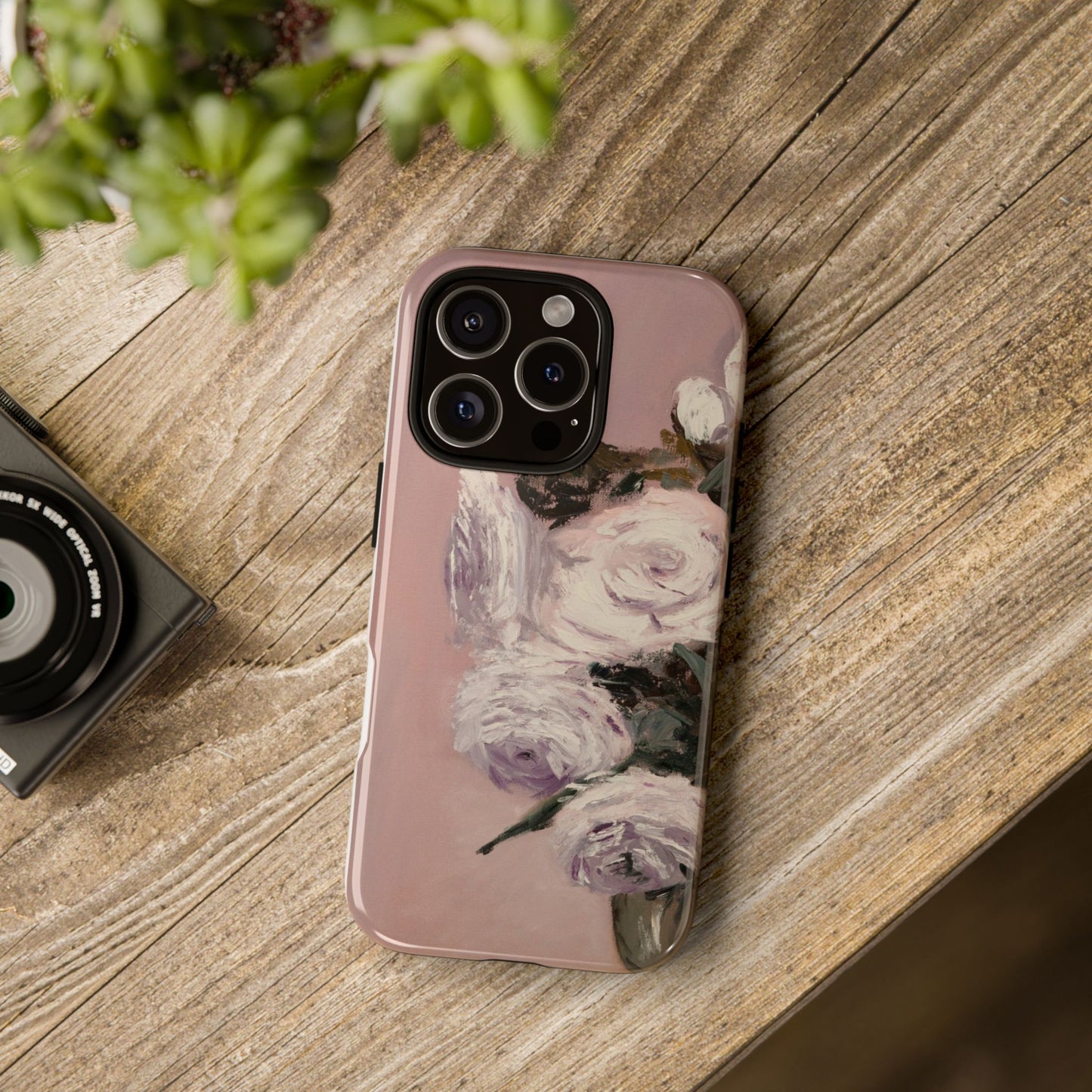 Blush Roses Phone Case – Original Floral Art by Alina Madan