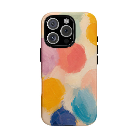 Pastel Brushstroke Phone Case | Designed by Alina Madan Art