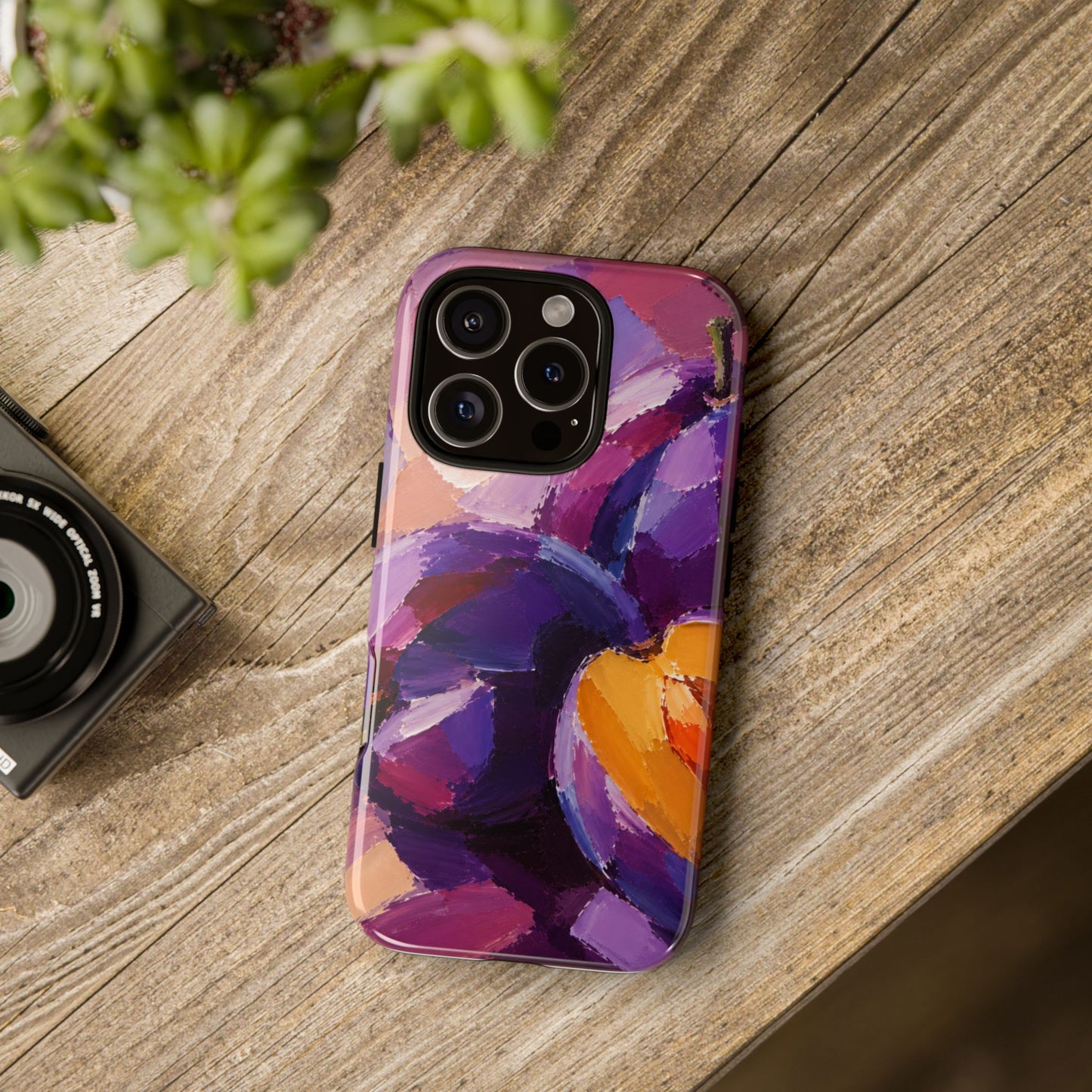 Velvet Plums Phone Case – Designed by Alina Madan Art
