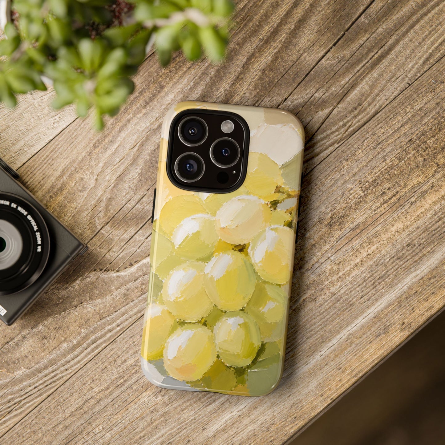 Golden Grape Harvest Phone Case – Designed by Alina Madan Art