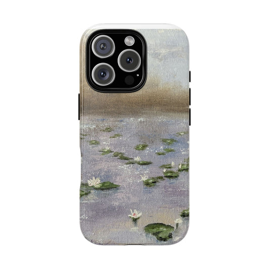 Water Lily Pond Phone Case – Original Painting by Alina Madan Art