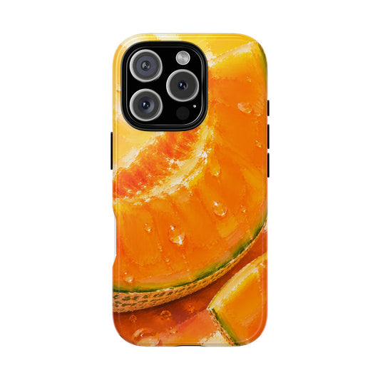 Golden Melon Glow Phone Case | Designed by Alina Madan Art