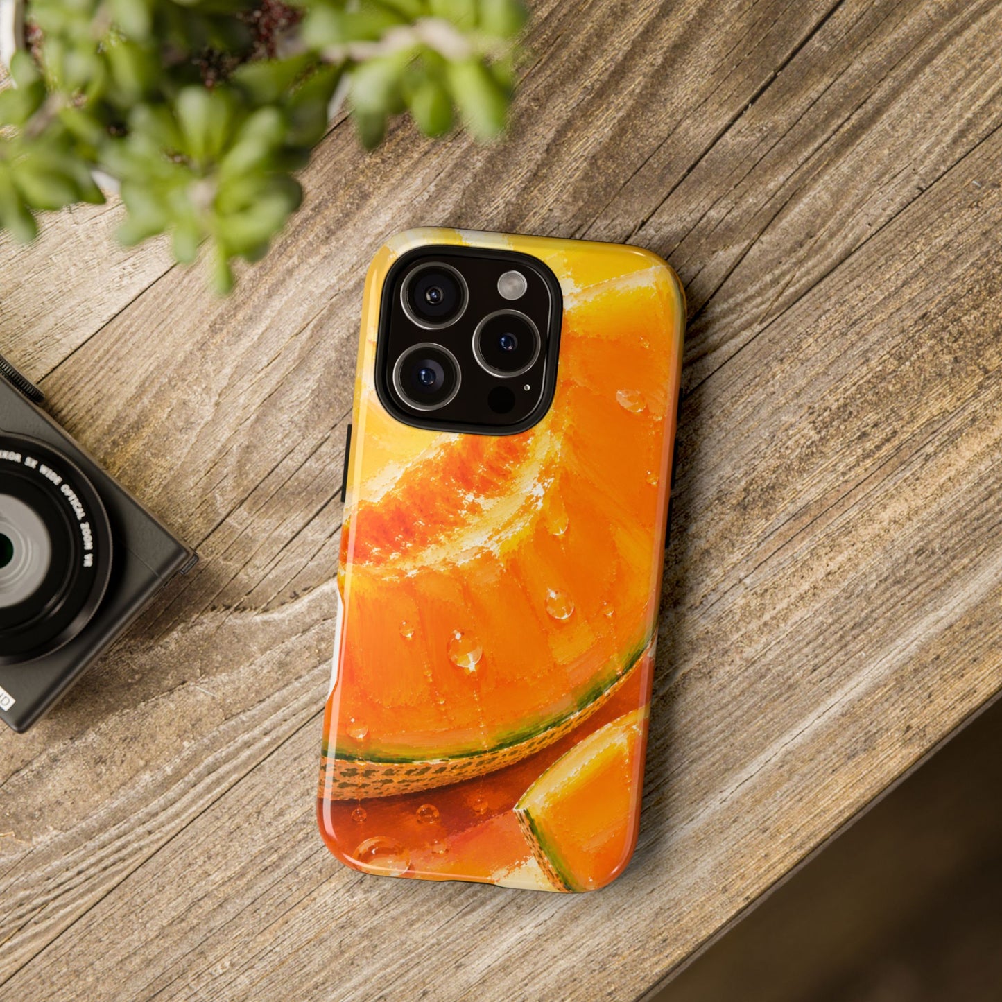Golden Melon Glow Phone Case | Designed by Alina Madan Art