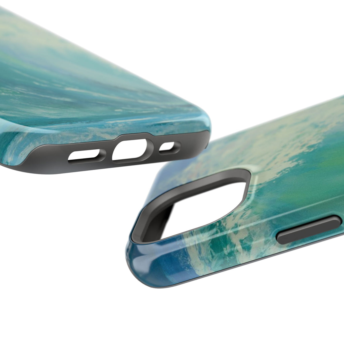 Ocean Wave Phone Case – Coastal Original Painting by Alina Madan Art