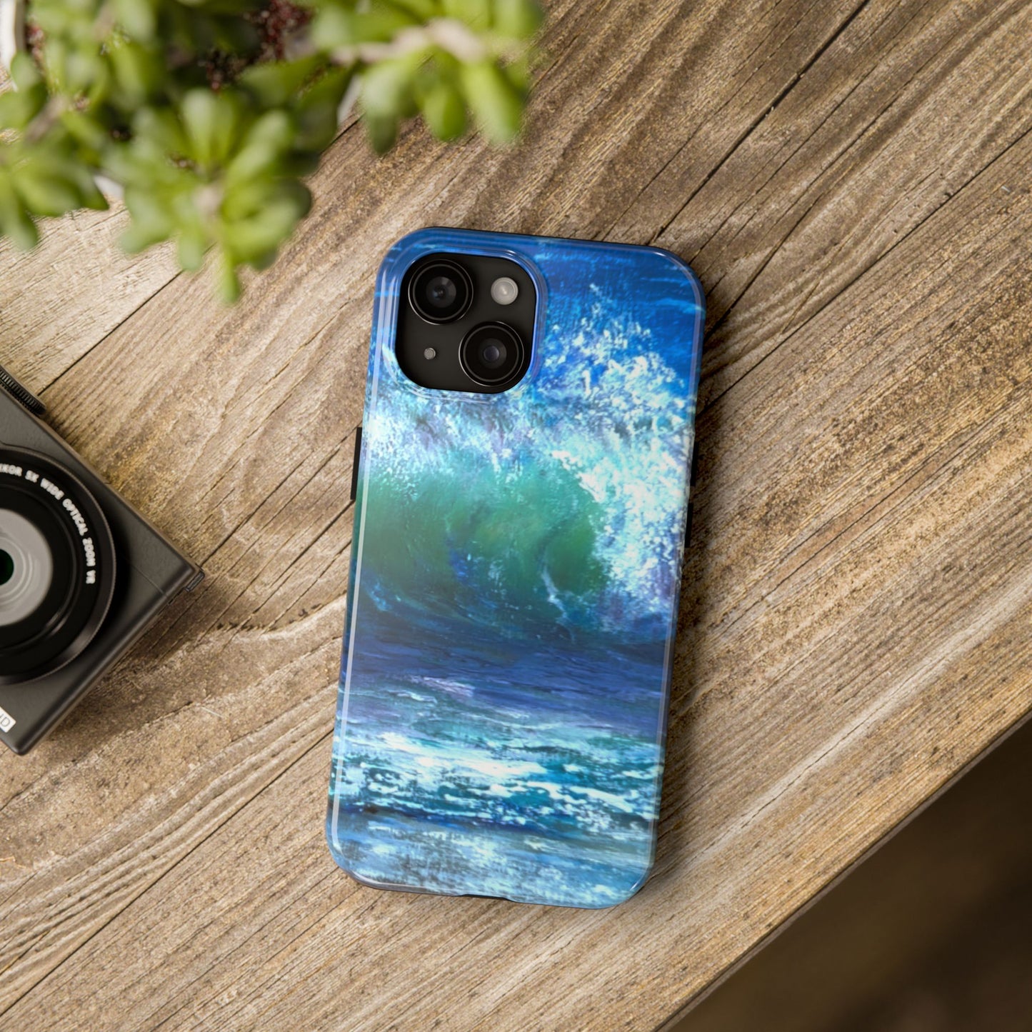 Seascape Art Phone Case | Original Painting by Alina Madan Art