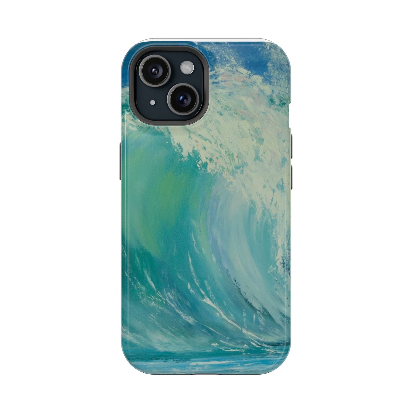 Ocean Wave Phone Case – Coastal Original Painting by Alina Madan Art