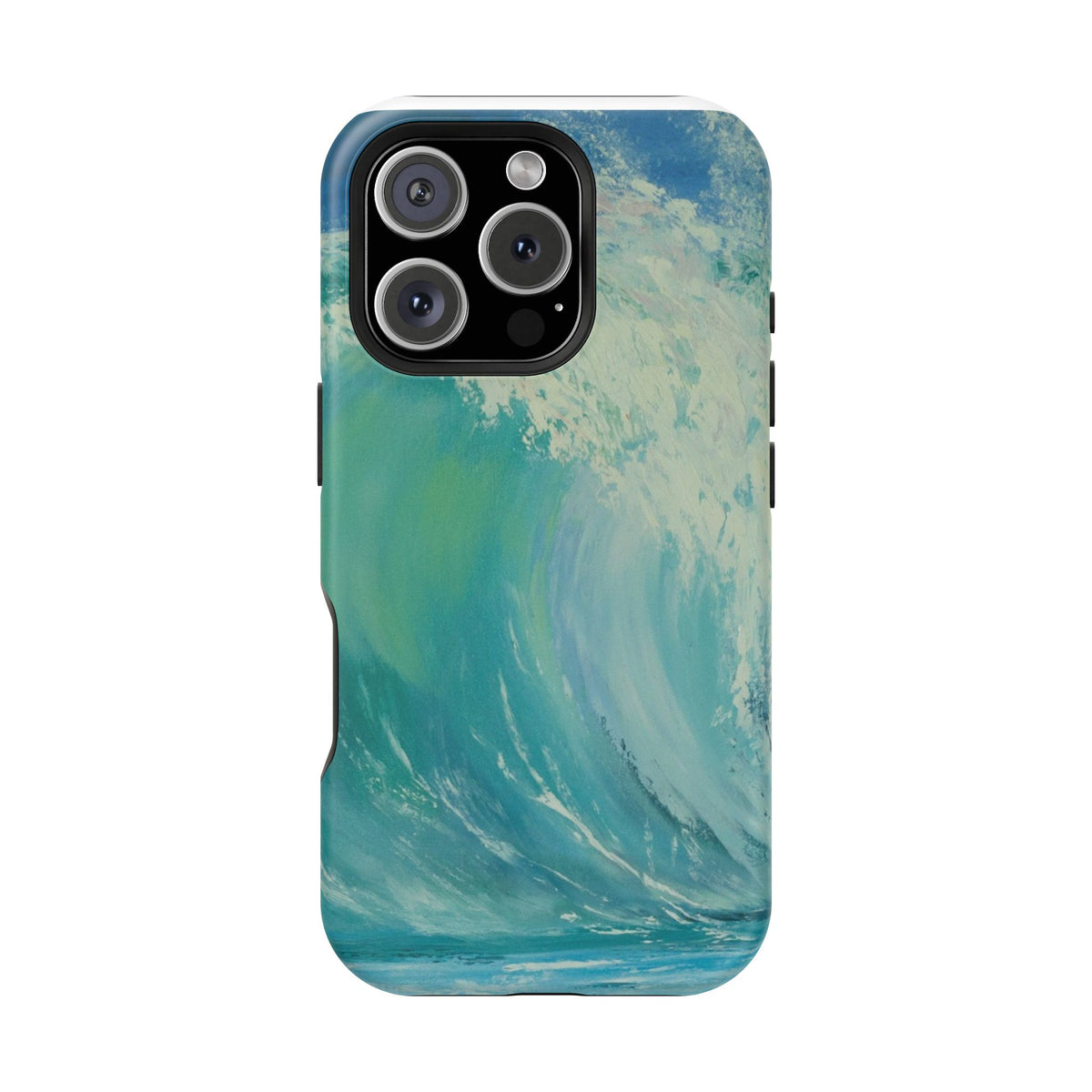 Ocean Wave Phone Case – Coastal Original Painting by Alina Madan Art