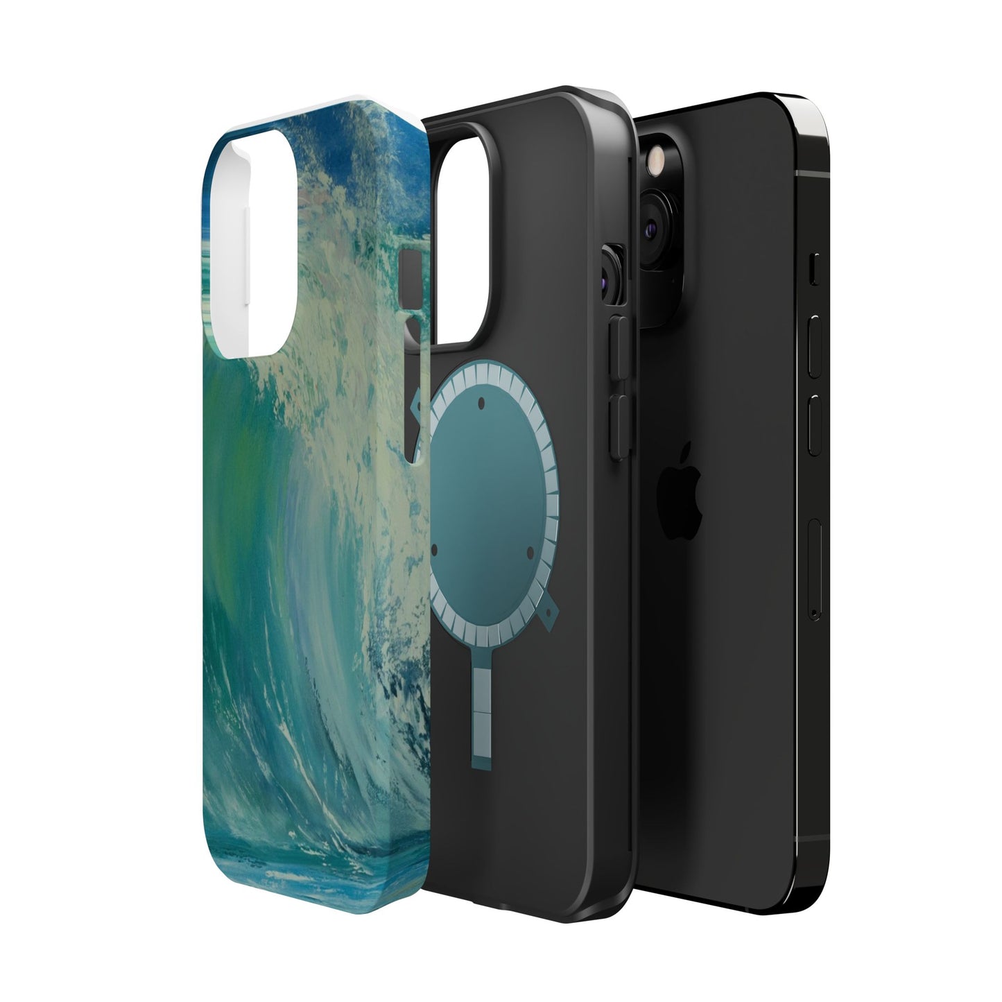 Ocean Wave Phone Case – Coastal Original Painting by Alina Madan Art