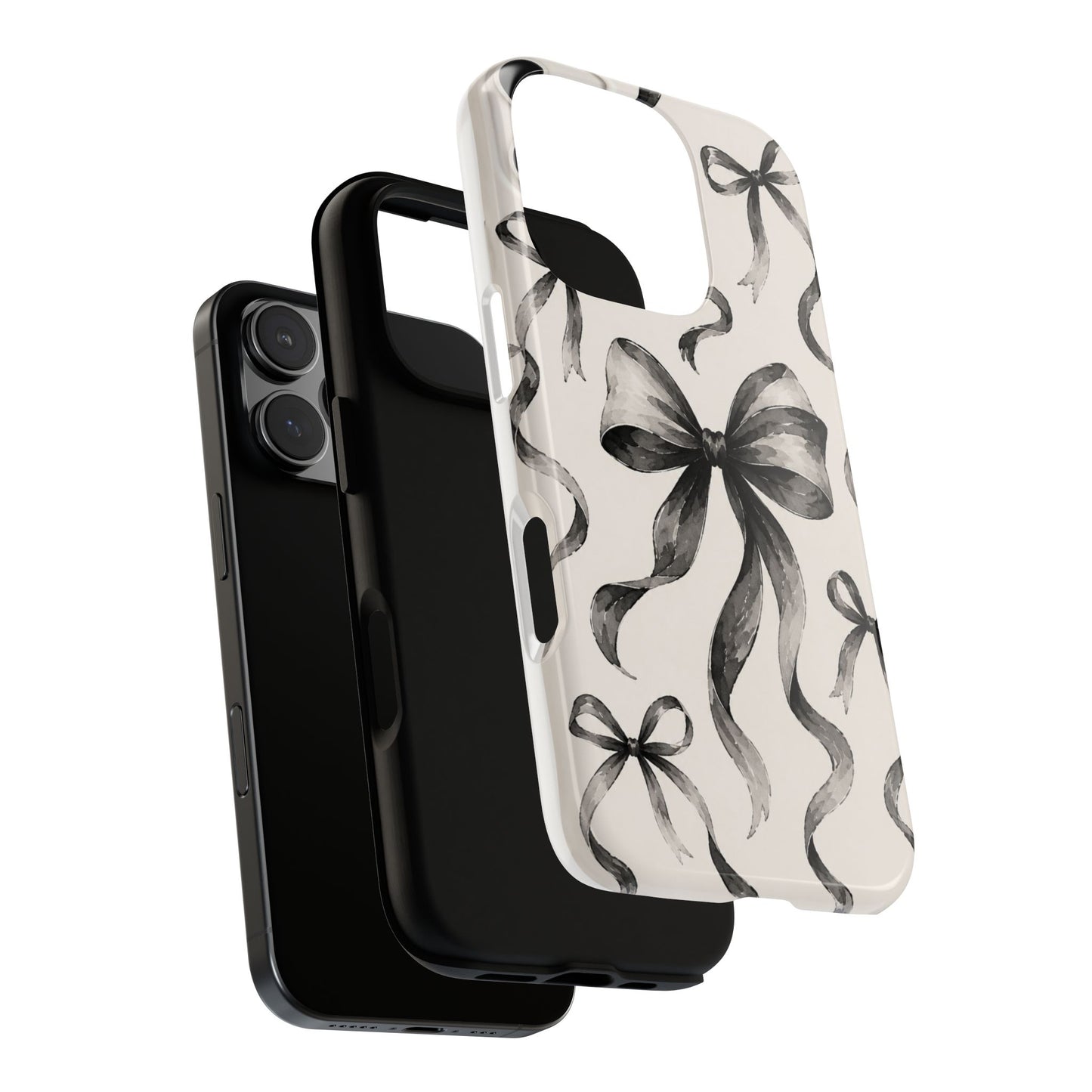 Coquette Bow Phone Case | Watercolor Ribbon Aesthetic Case