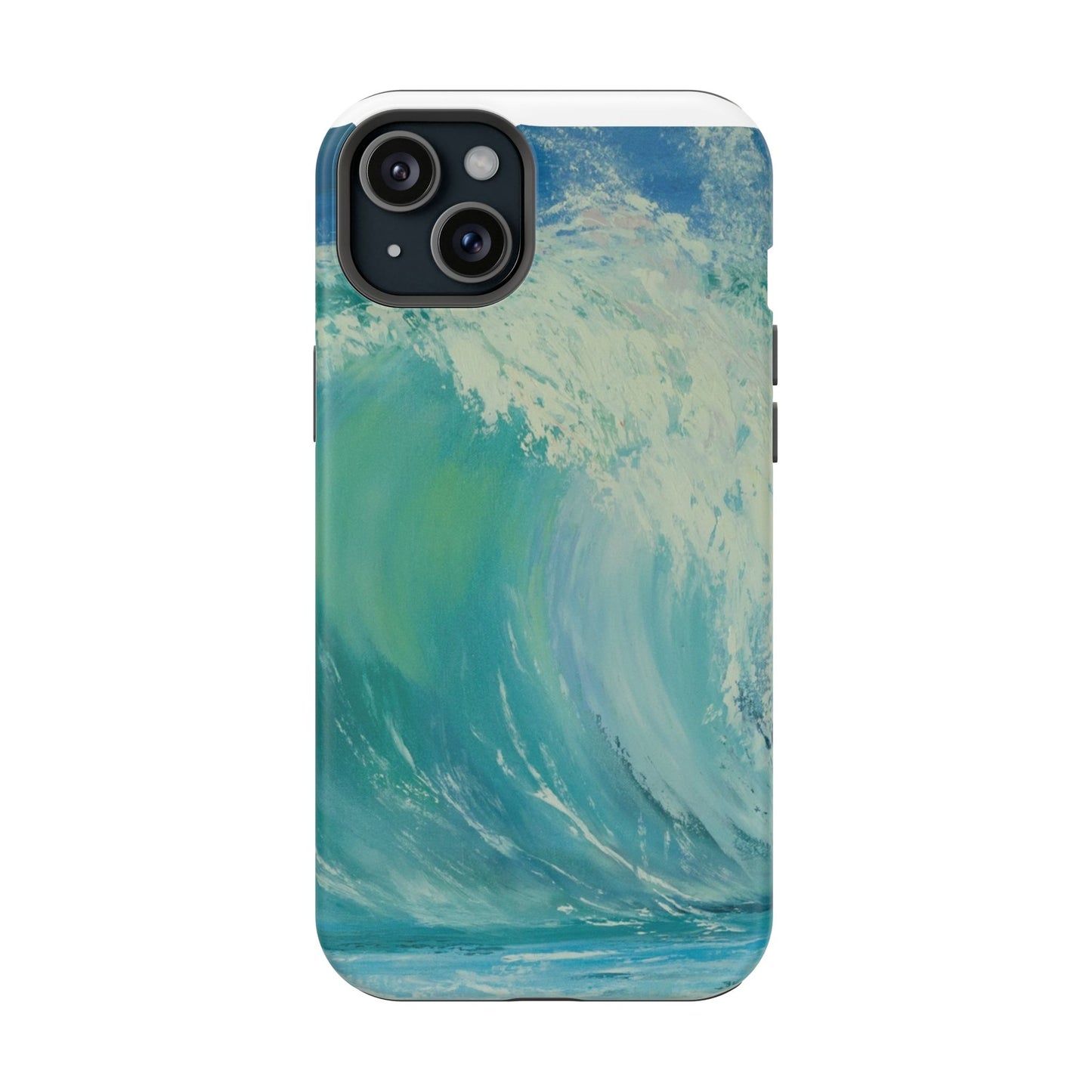 Ocean Wave Phone Case – Coastal Original Painting by Alina Madan Art