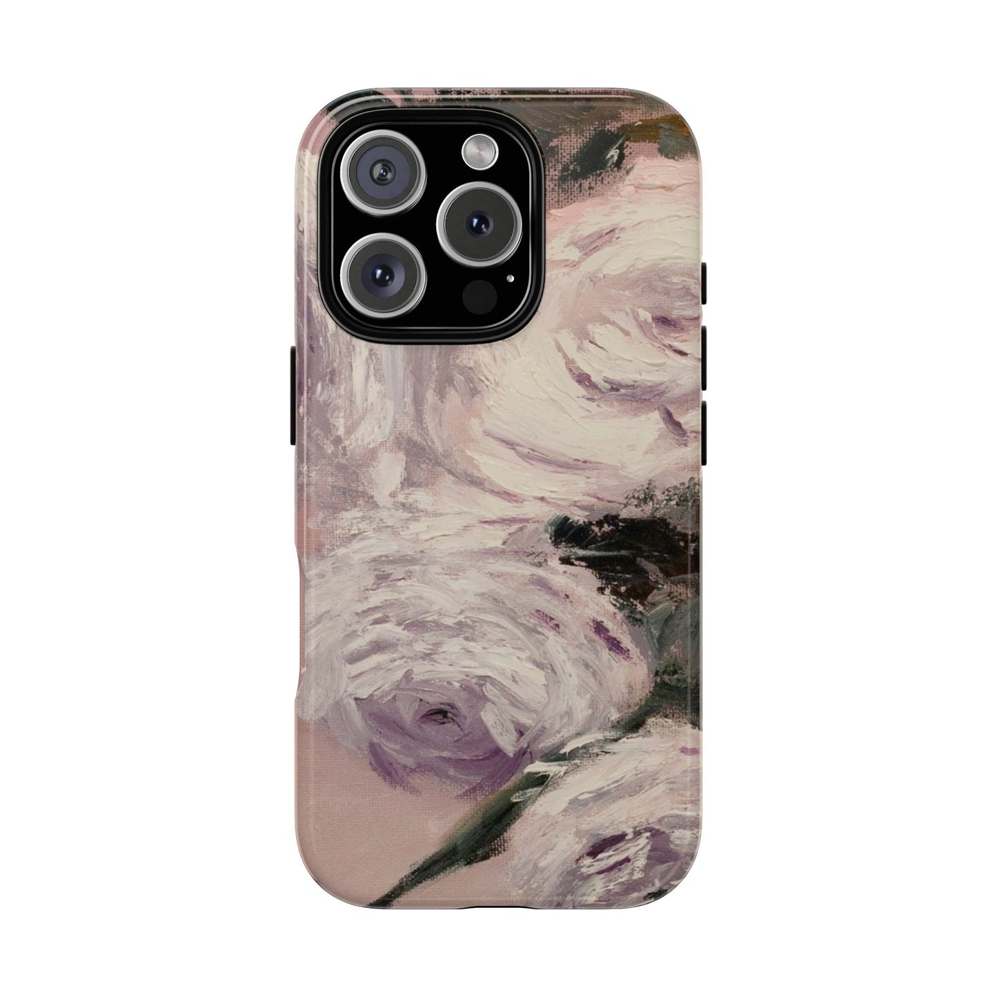 Creamy Rose Bouquet Phone Case – Original Floral Art by Alina Madan