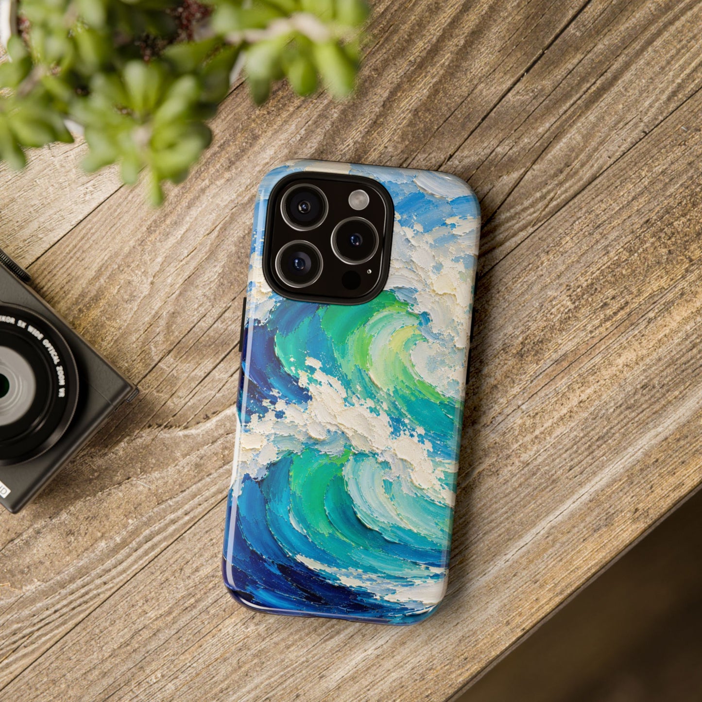 Ocean Wave Energy Phone Case – Designed by Alina Madan Art