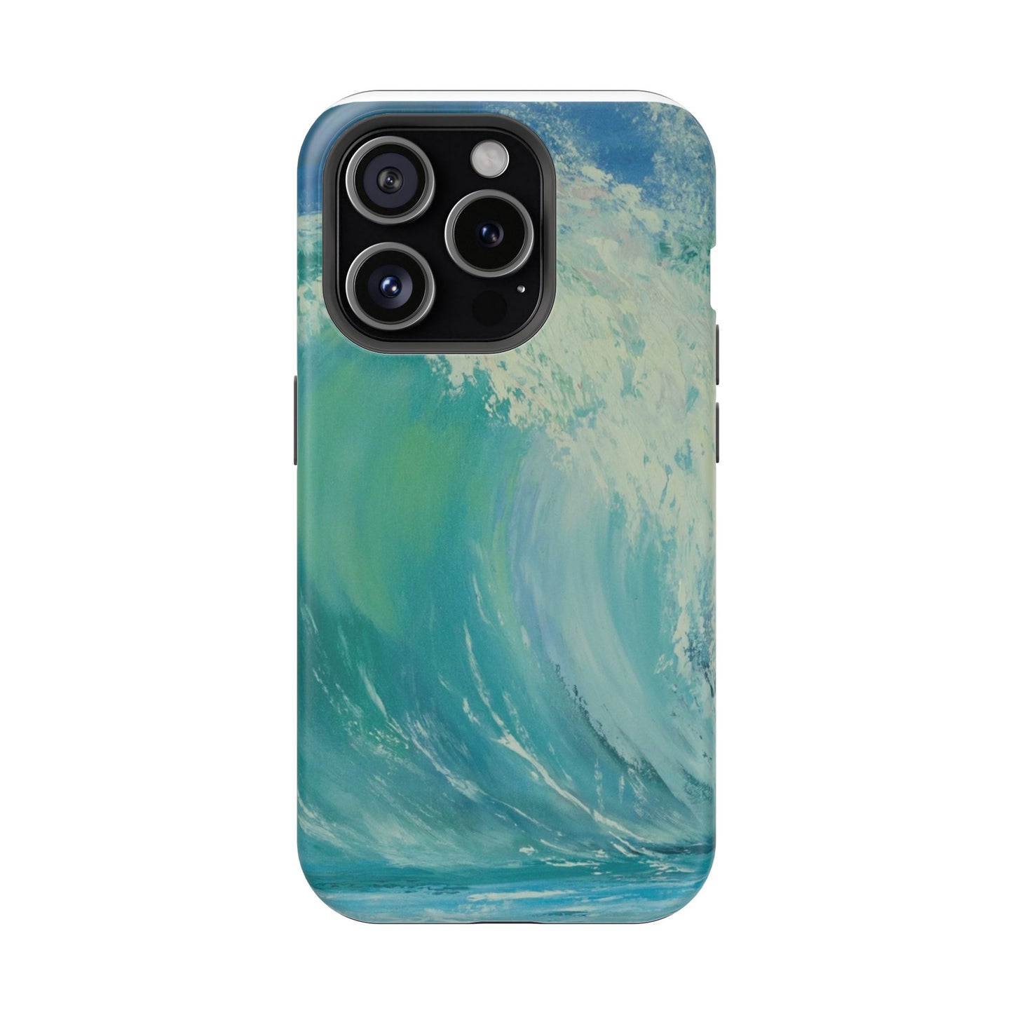 Ocean Wave Phone Case – Coastal Original Painting by Alina Madan Art