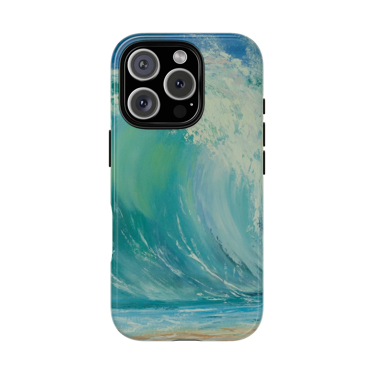 Ocean Wave Phone Case – Coastal Original Painting by Alina Madan Art
