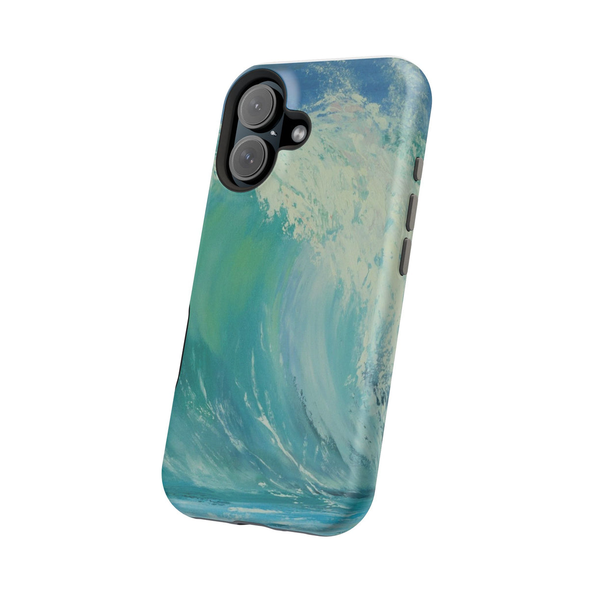 Ocean Wave Phone Case – Coastal Original Painting by Alina Madan Art