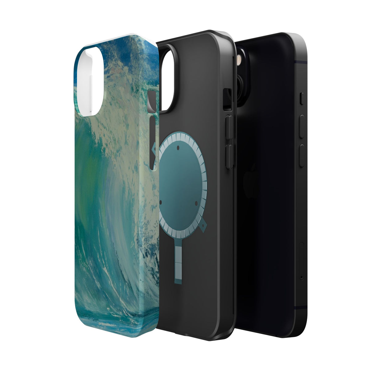 Ocean Wave Phone Case – Coastal Original Painting by Alina Madan Art