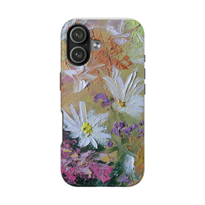 Daisy Floral Painting Phone Case | Impressionist Wildflower Design