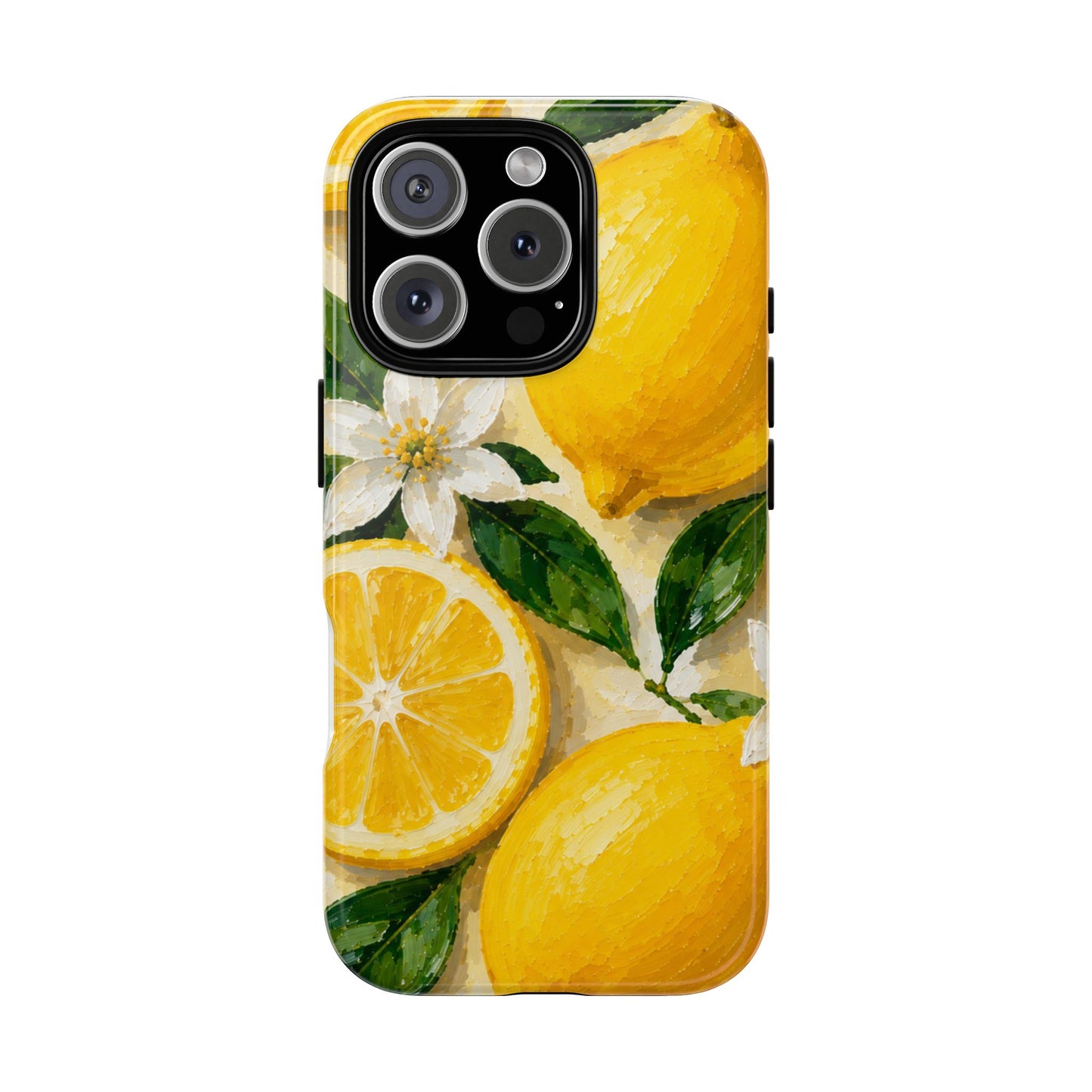 Lemon Blossom Phone Case | Designed by Alina Madan Art