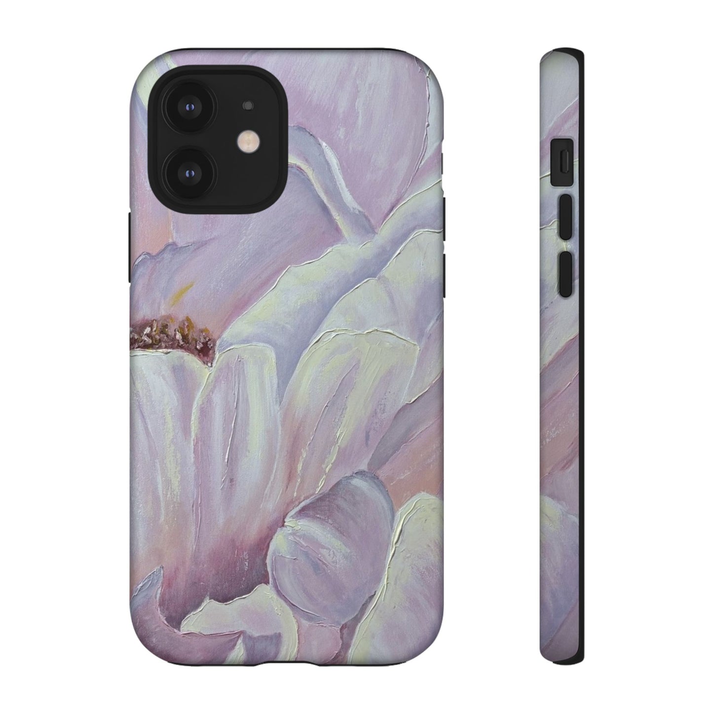 Pastel Peony Phone Case | Lavender Floral Art Case