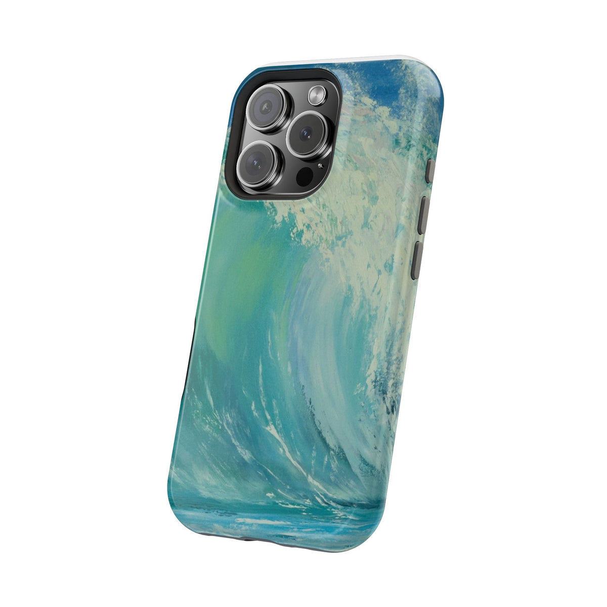 Ocean Wave Phone Case – Coastal Original Painting by Alina Madan Art