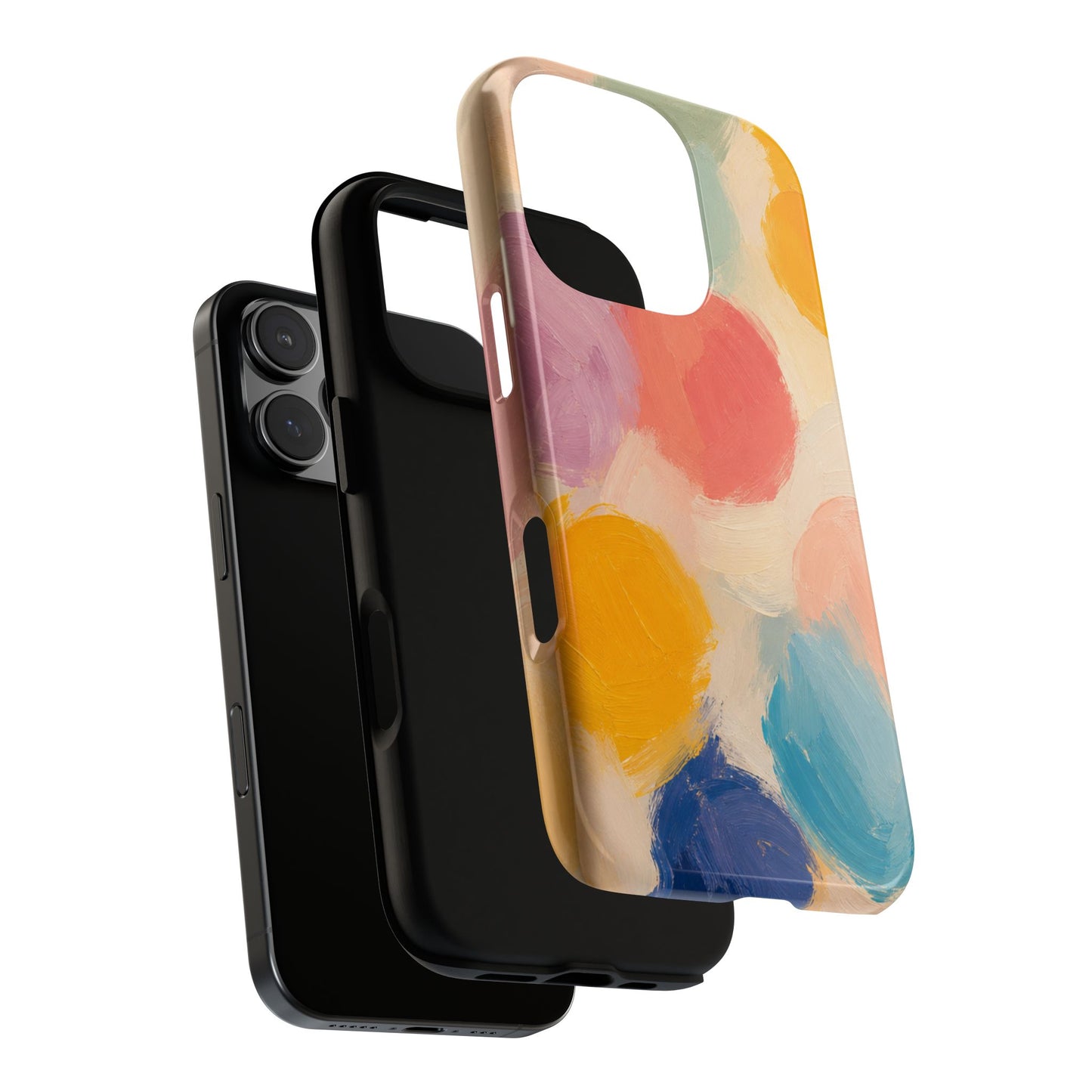 Pastel Brushstroke Phone Case | Designed by Alina Madan Art