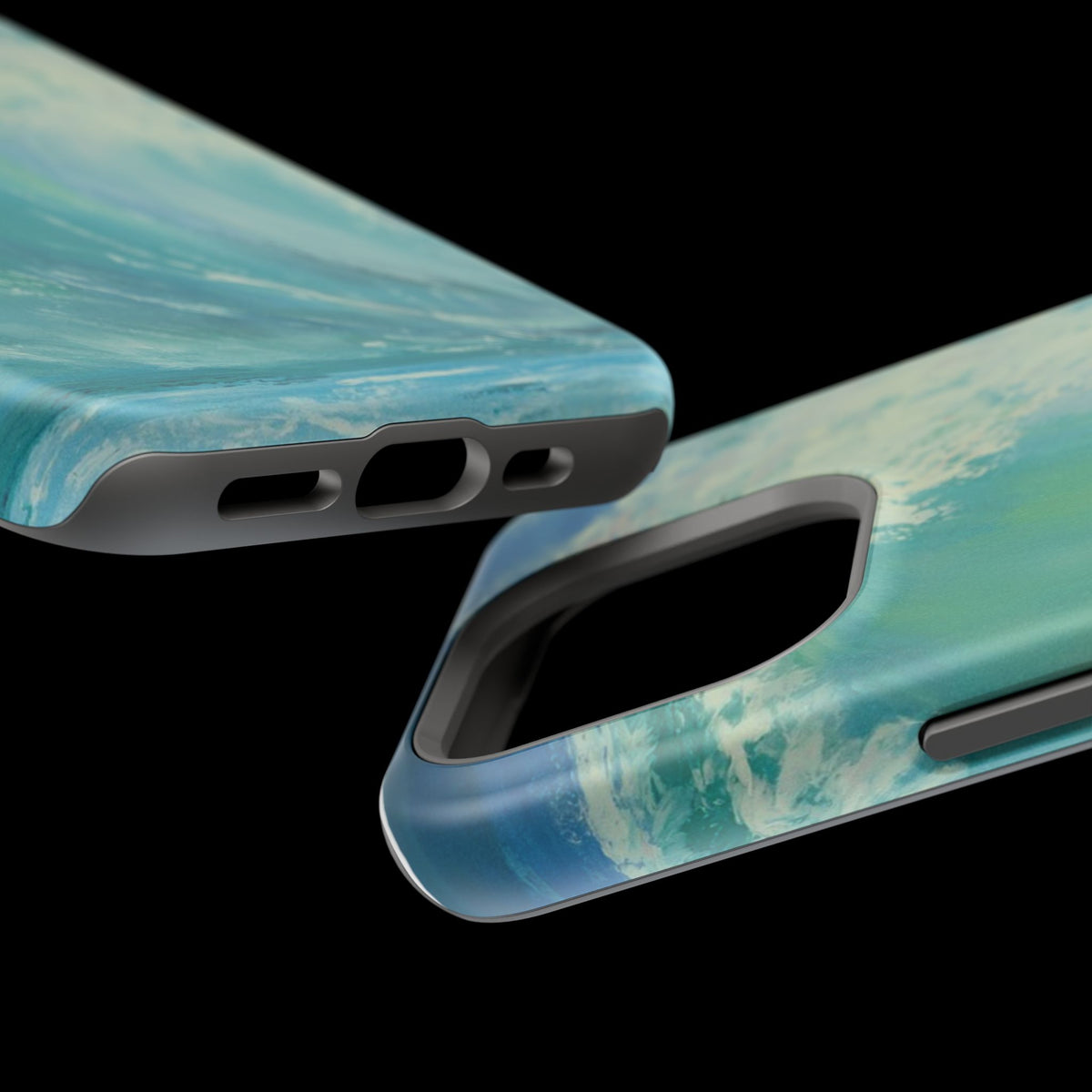 Ocean Wave Phone Case – Coastal Original Painting by Alina Madan Art