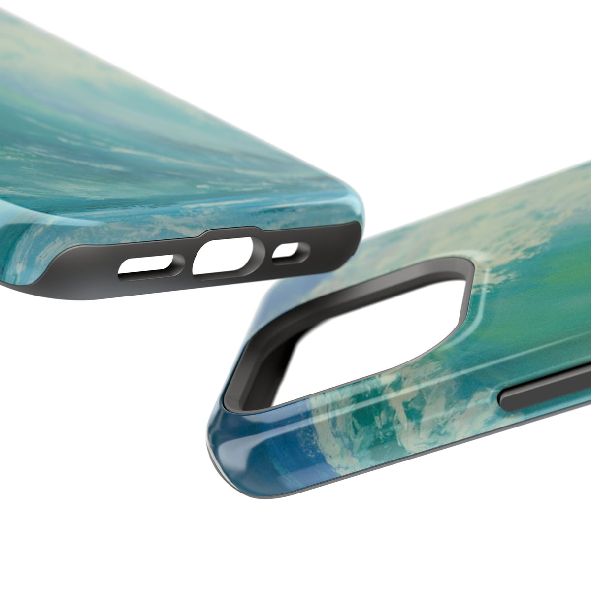 Ocean Wave Phone Case – Coastal Original Painting by Alina Madan Art