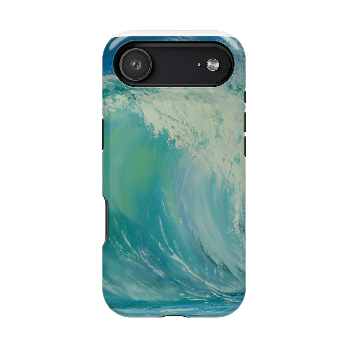Ocean Wave Phone Case – Coastal Original Painting by Alina Madan Art