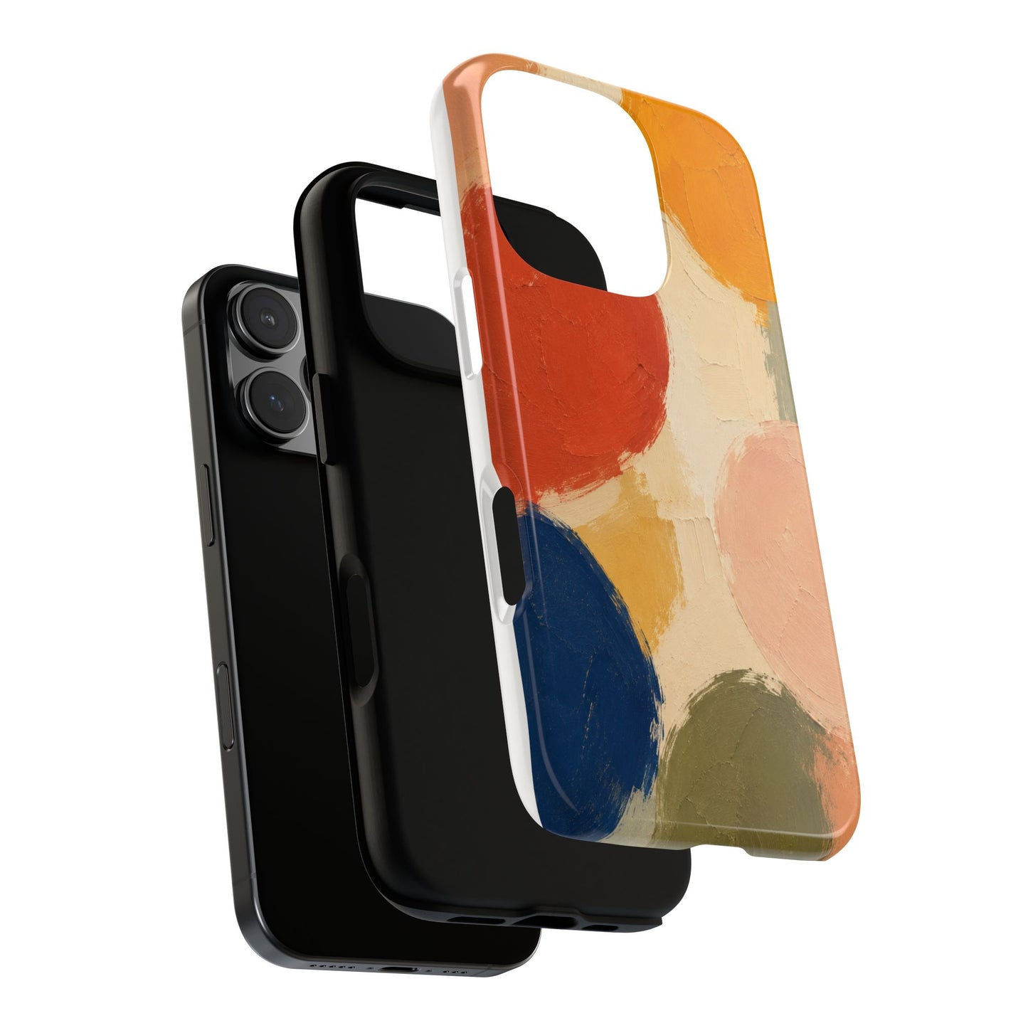 Modern Abstract Shapes Phone Case – Designed by Alina Madan Art