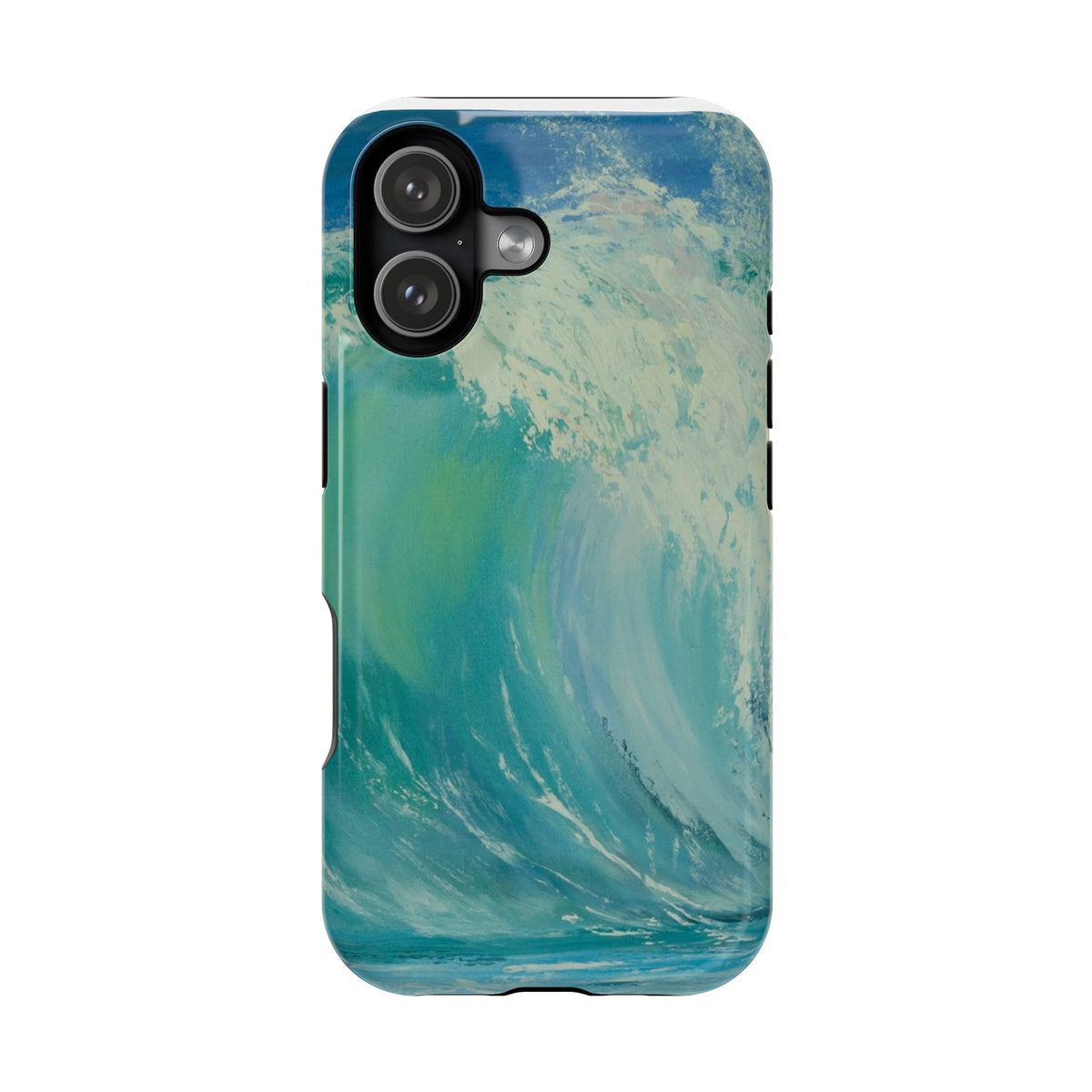 Ocean Wave Phone Case – Coastal Original Painting by Alina Madan Art