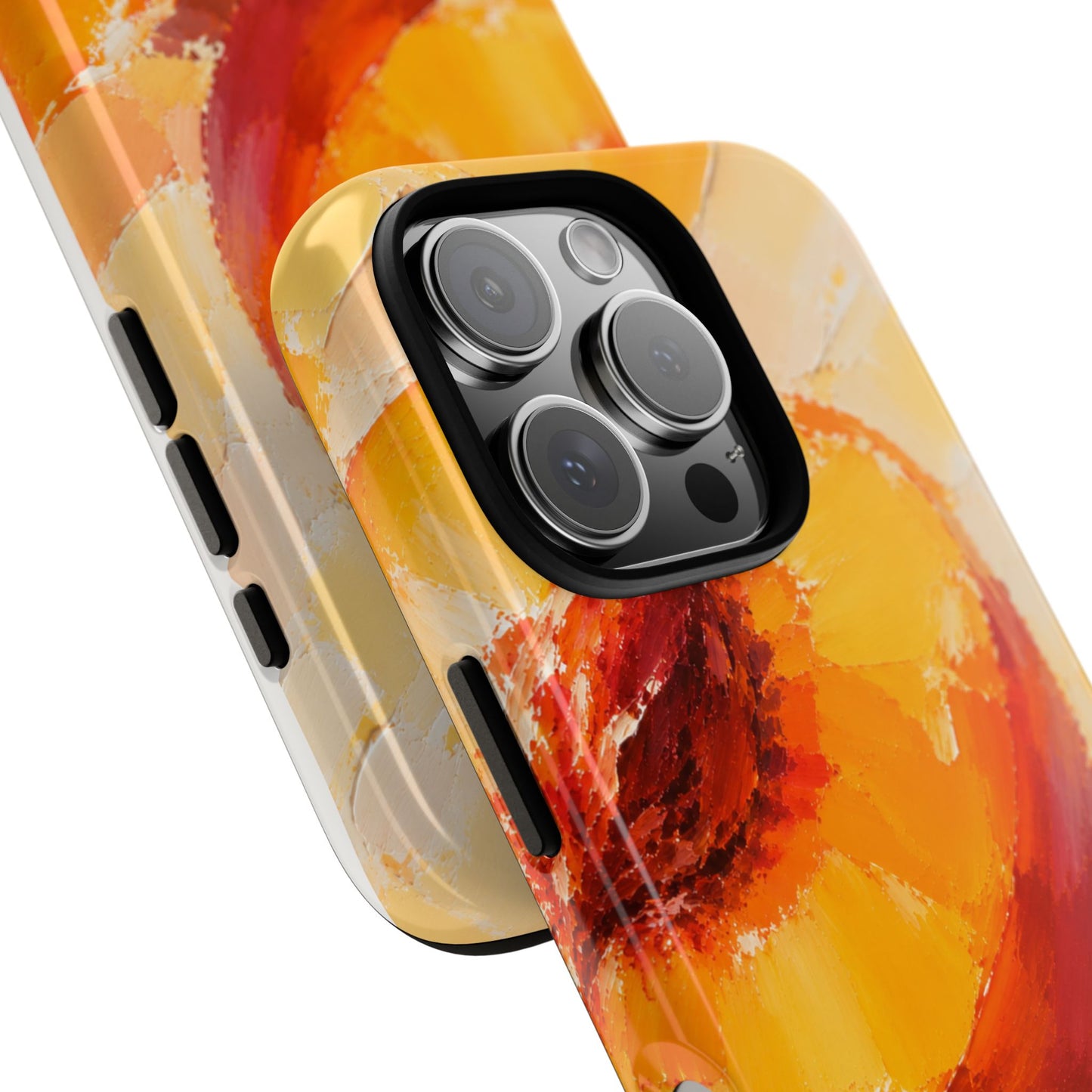 Sunlit Peach Phone Case | Designed by Alina Madan Art