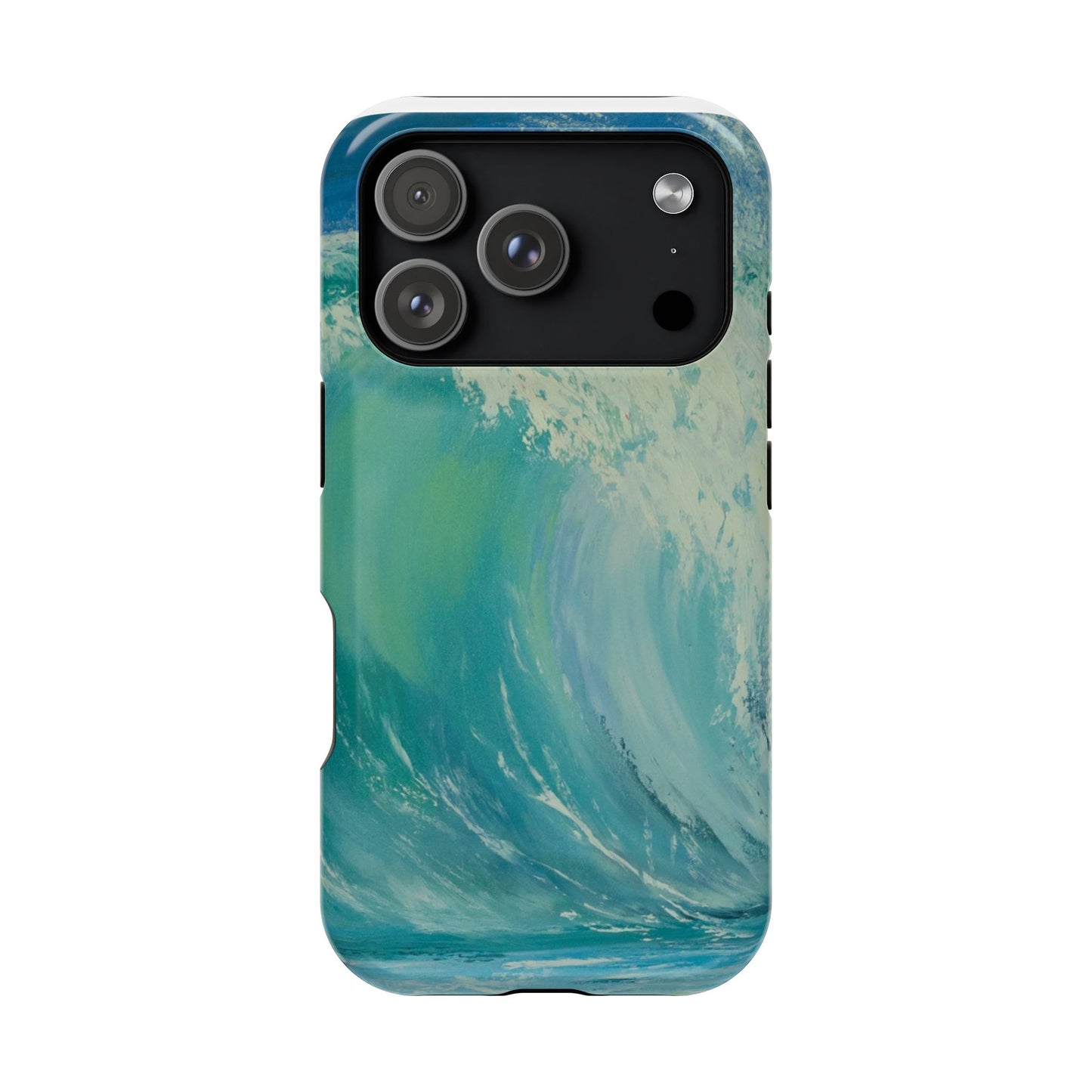 Ocean Wave Phone Case – Coastal Original Painting by Alina Madan Art