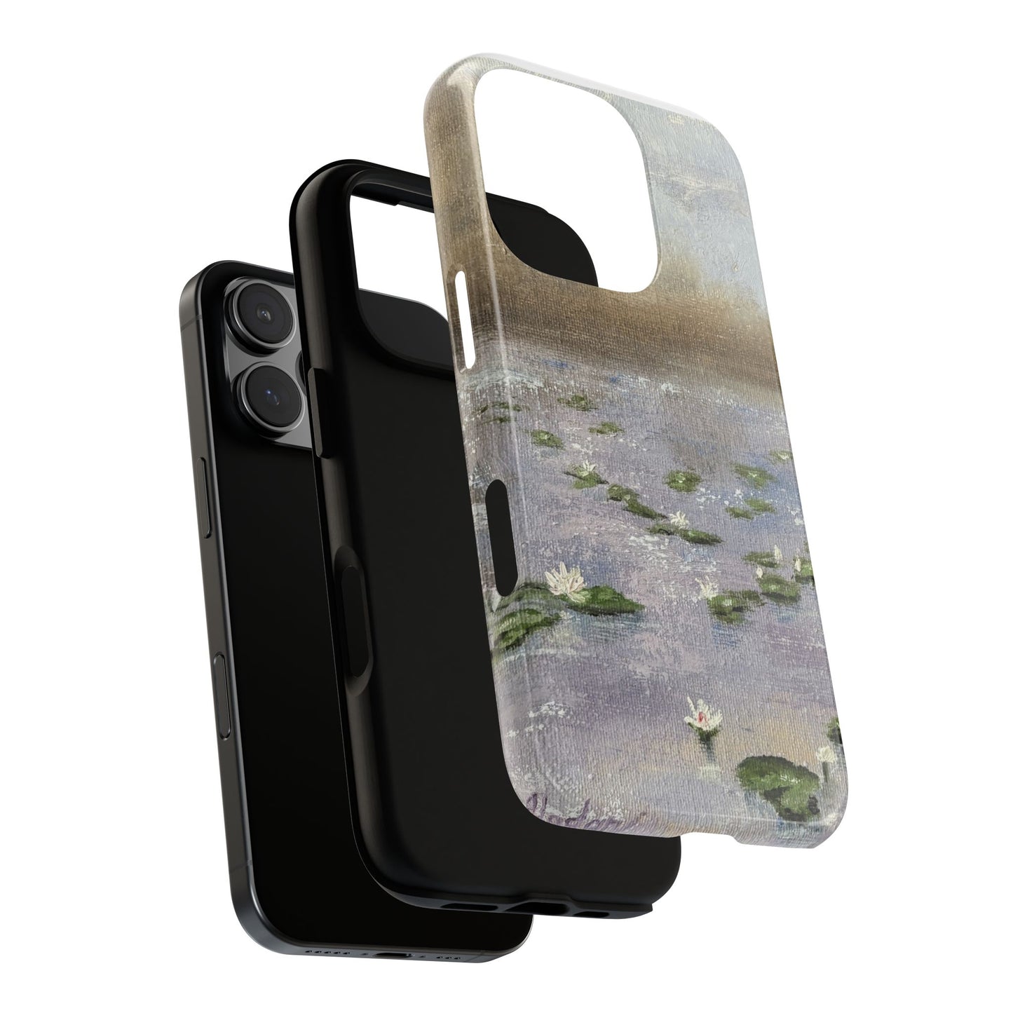 Water Lily Pond Phone Case – Original Painting by Alina Madan Art