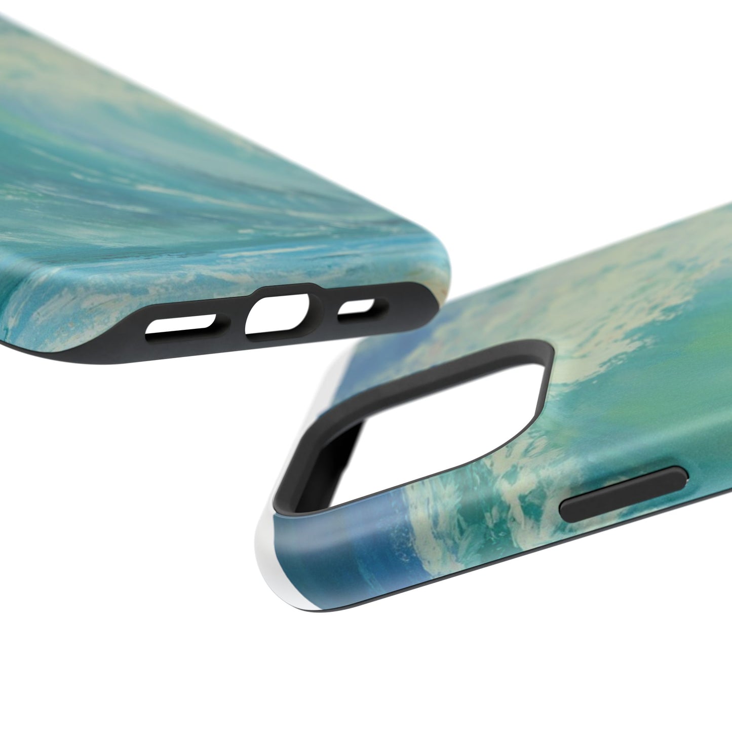 Ocean Wave Phone Case – Coastal Original Painting by Alina Madan Art