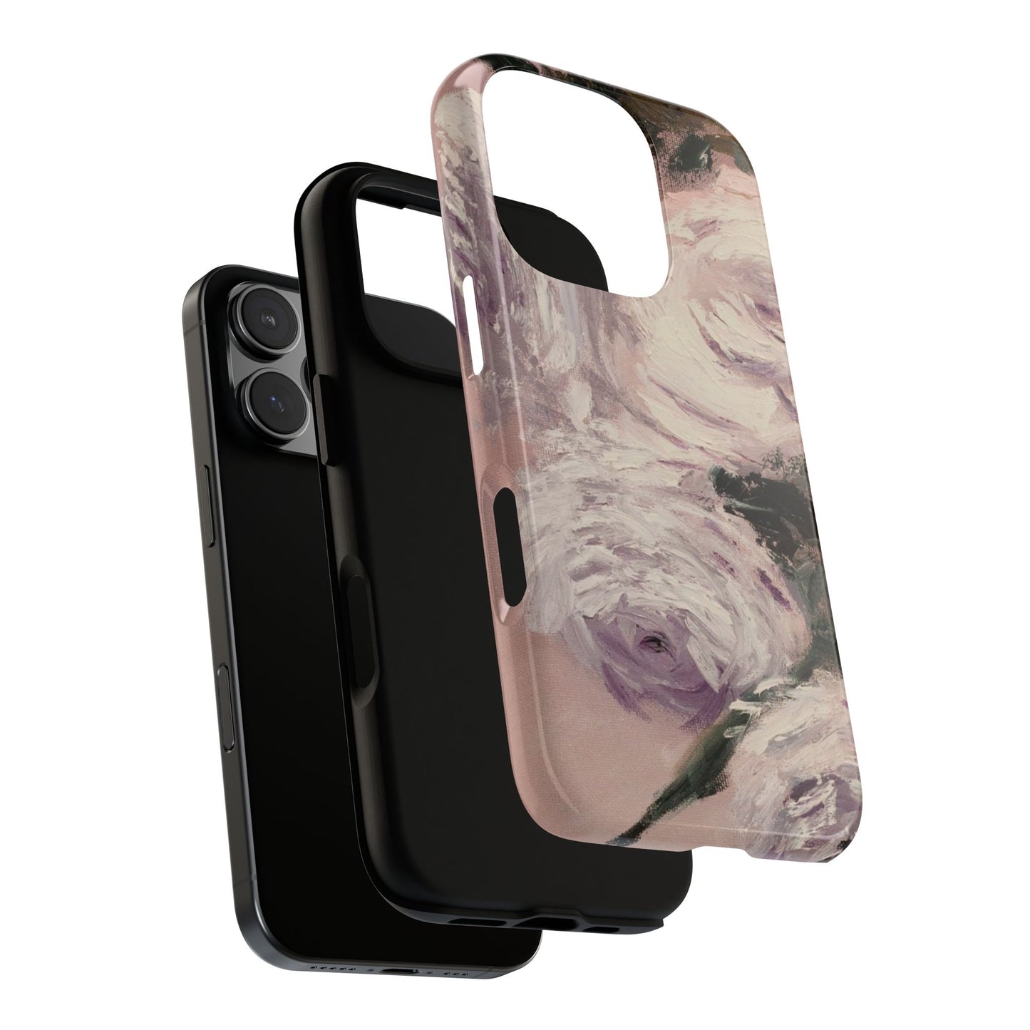 Creamy Rose Bouquet Phone Case – Original Floral Art by Alina Madan