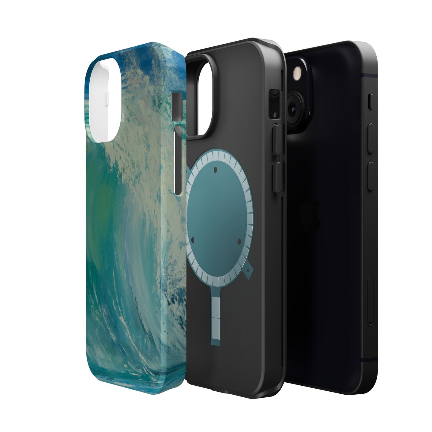 Ocean Wave Phone Case – Coastal Original Painting by Alina Madan Art
