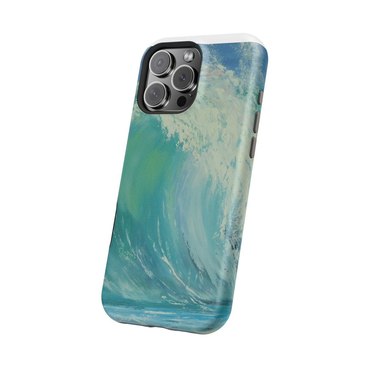 Ocean Wave Phone Case – Coastal Original Painting by Alina Madan Art