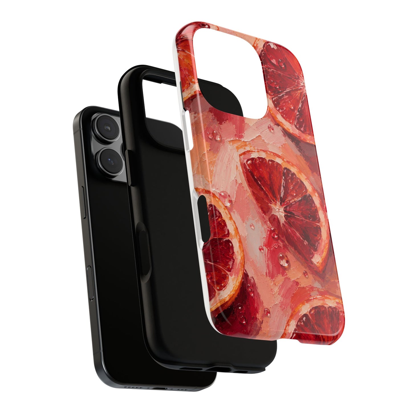 Ruby Citrus Phone Case | Blood Orange Designed by Alina Madan Art