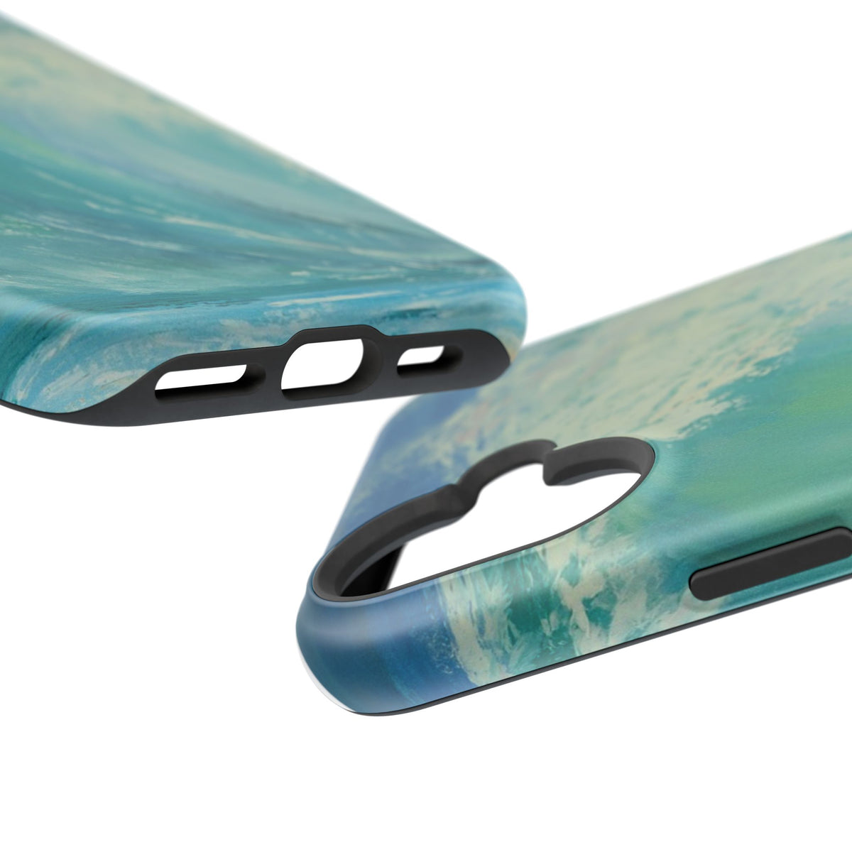 Ocean Wave Phone Case – Coastal Original Painting by Alina Madan Art