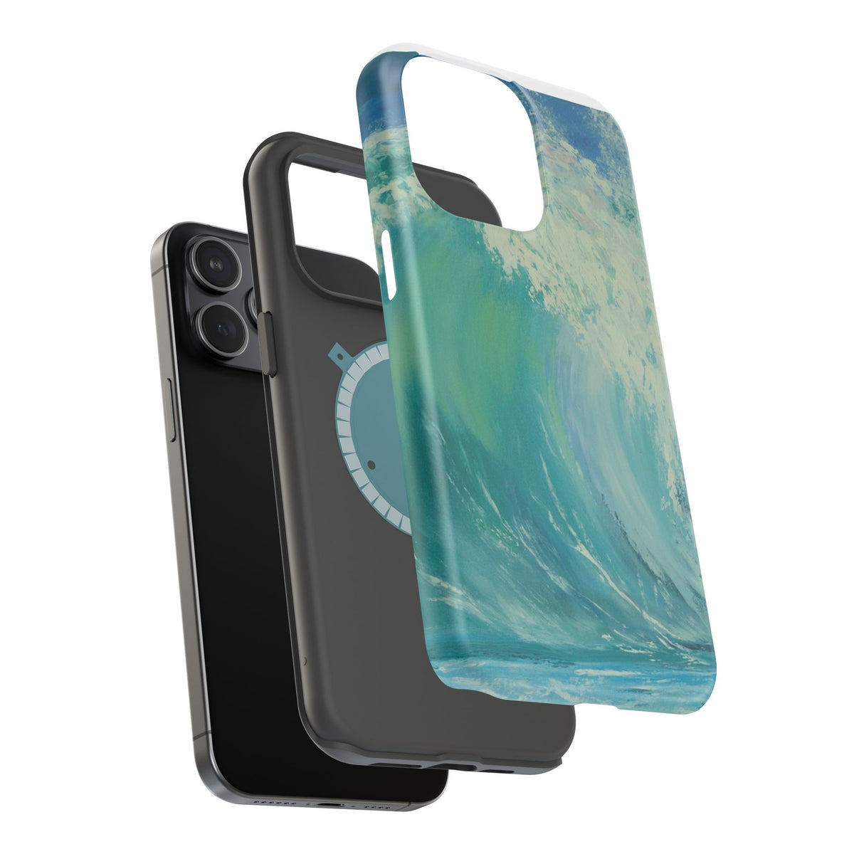 Ocean Wave Phone Case – Coastal Original Painting by Alina Madan Art