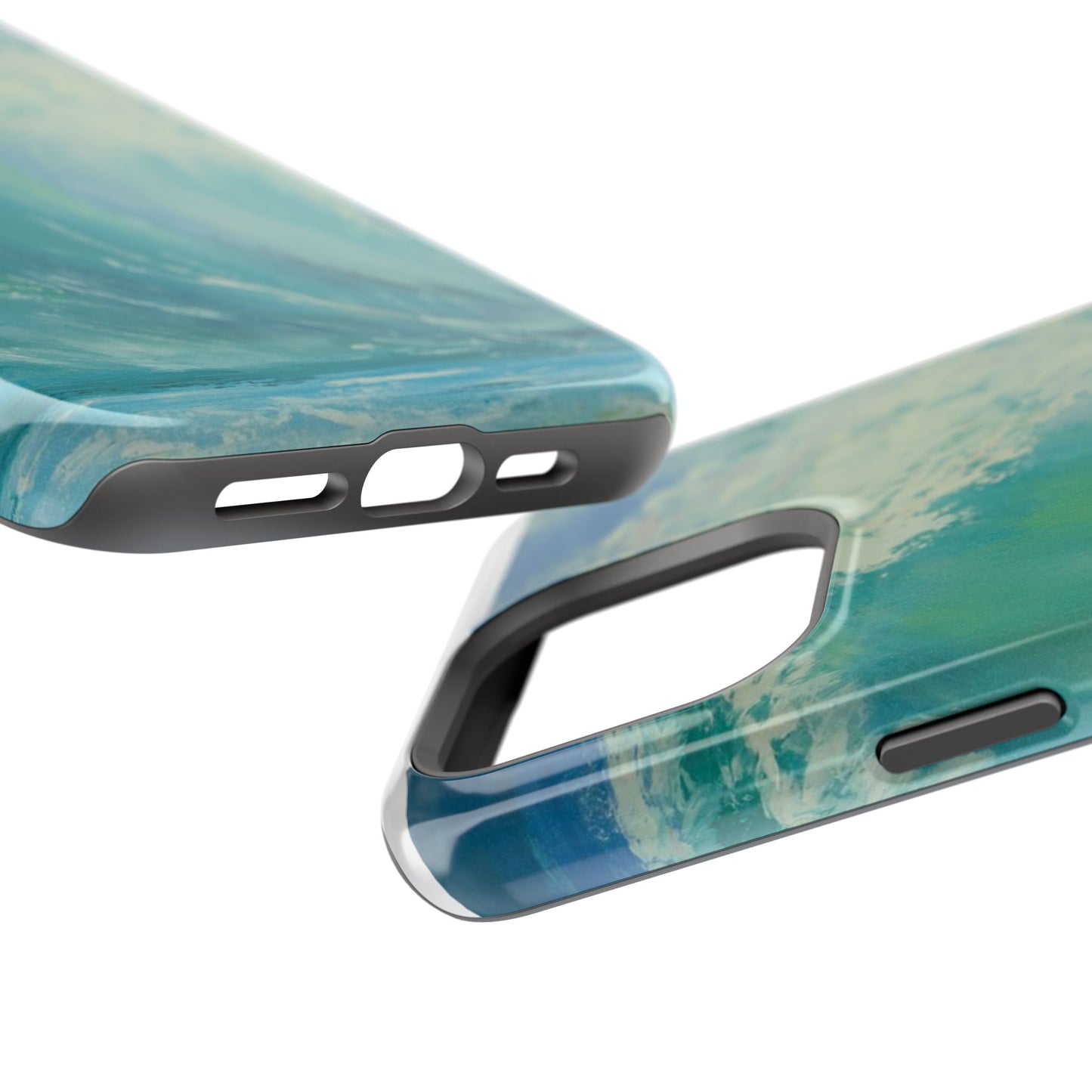 Ocean Wave Phone Case – Coastal Original Painting by Alina Madan Art