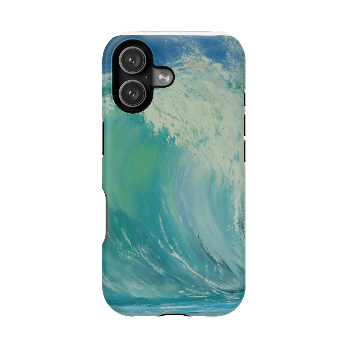 Ocean Wave Phone Case – Coastal Original Painting by Alina Madan Art
