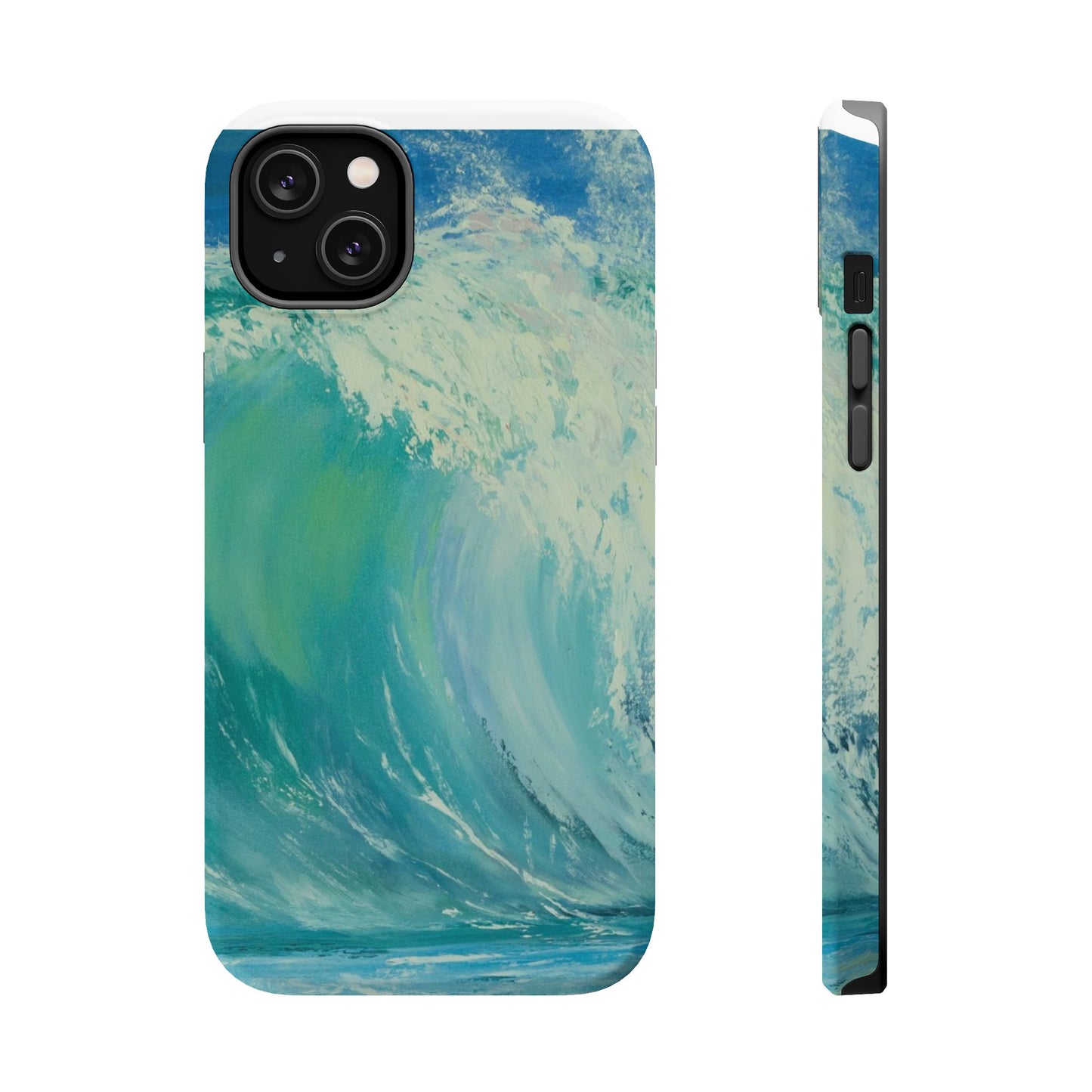 Ocean Wave Phone Case – Coastal Original Painting by Alina Madan Art