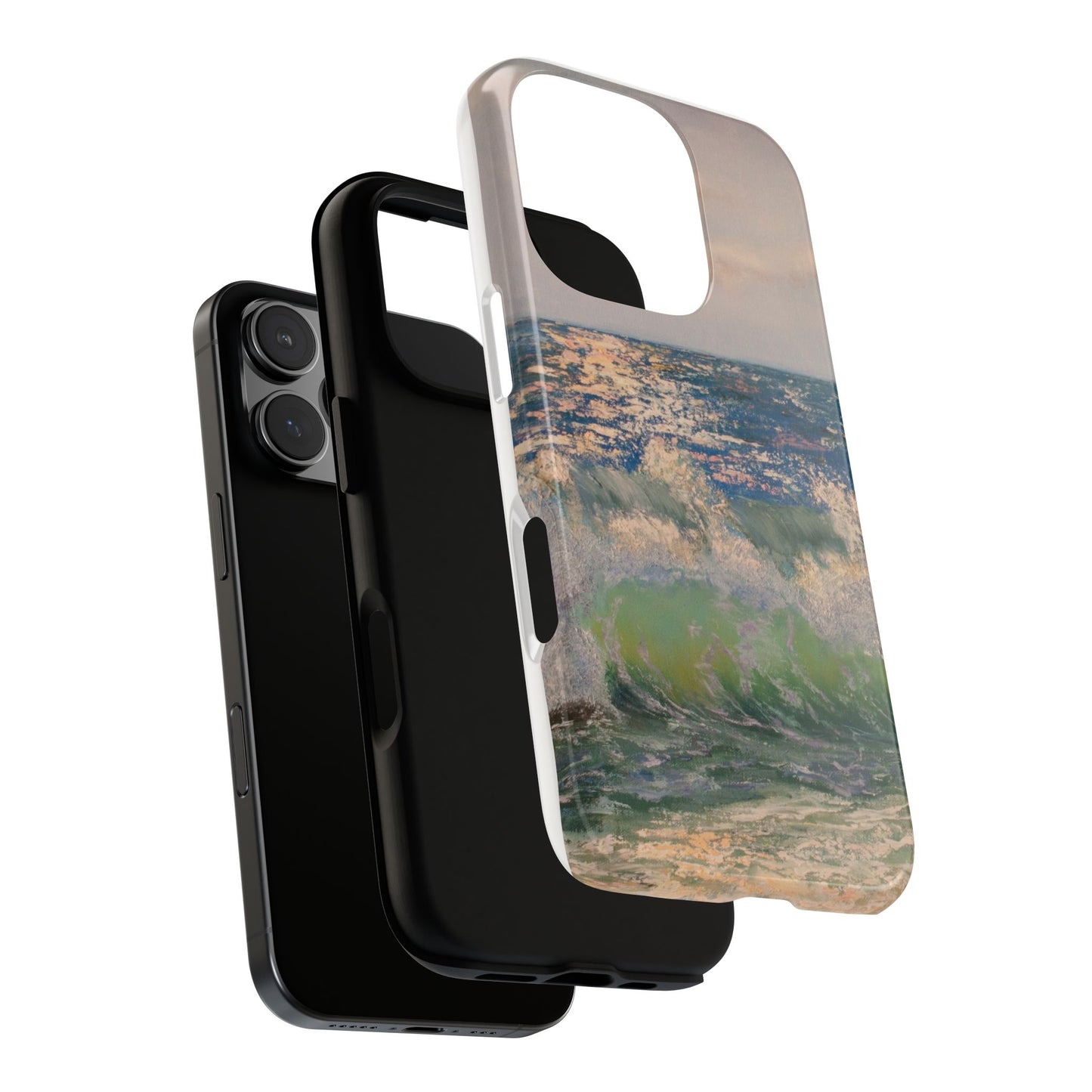Ocean Waves Phone Case | Original Coastal Wave Art by Alina Madan Art