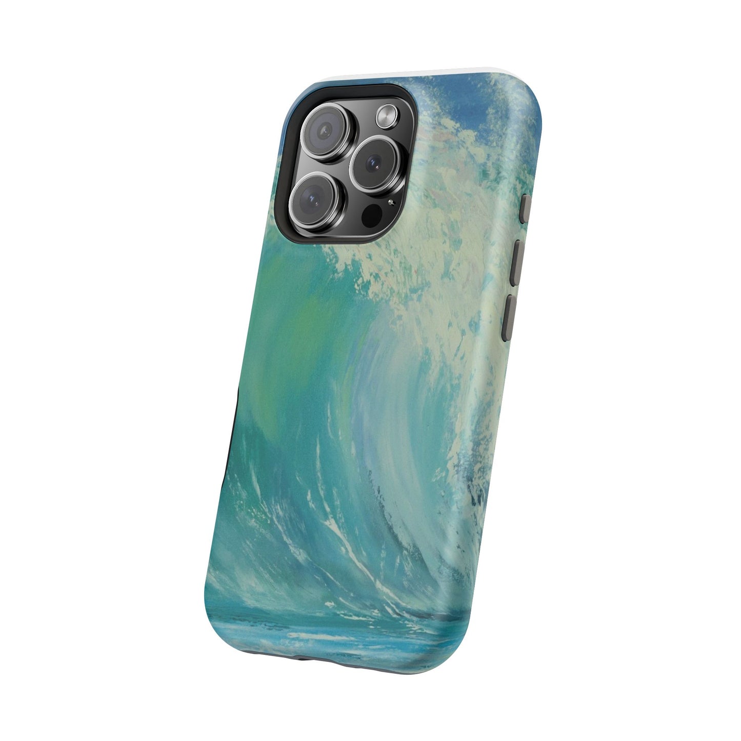 Ocean Wave Phone Case – Coastal Original Painting by Alina Madan Art